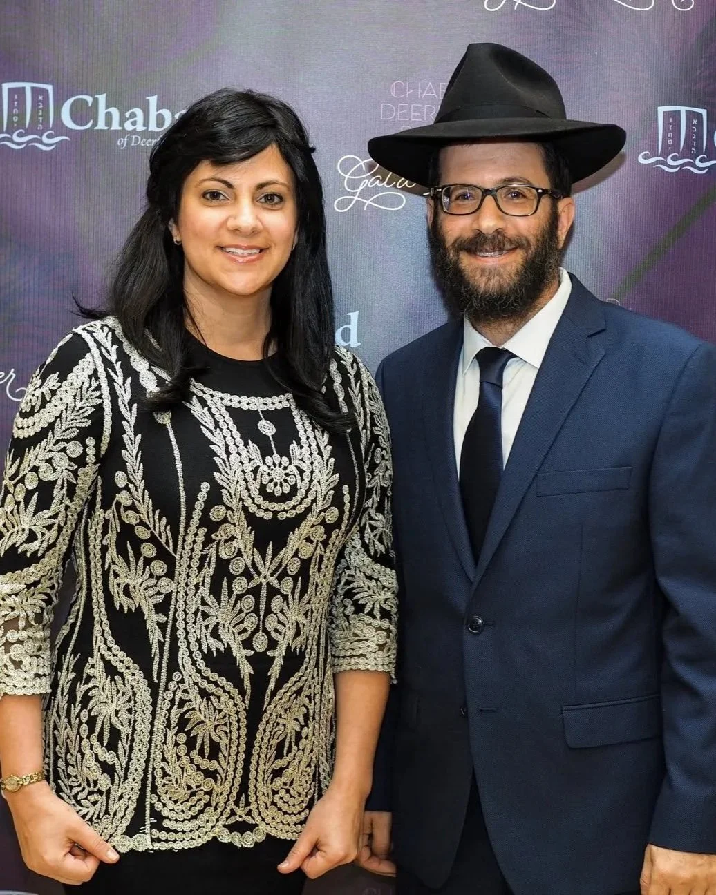 Rabbi Yossi and Leah Goldblatt of Chabad of Deerfield Beach Florida