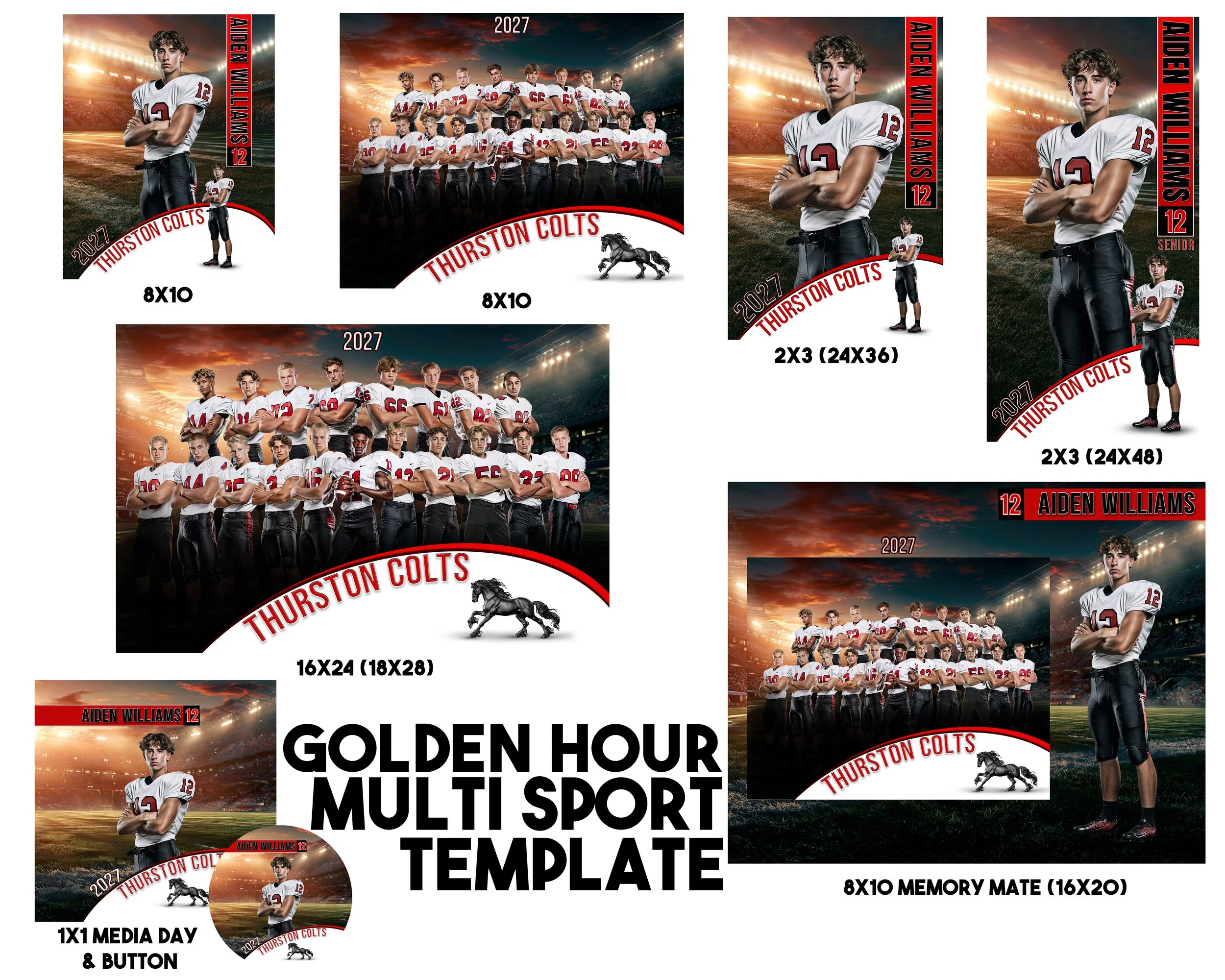 GOLDEN HOUR MULTI SPORT TEMPLATE