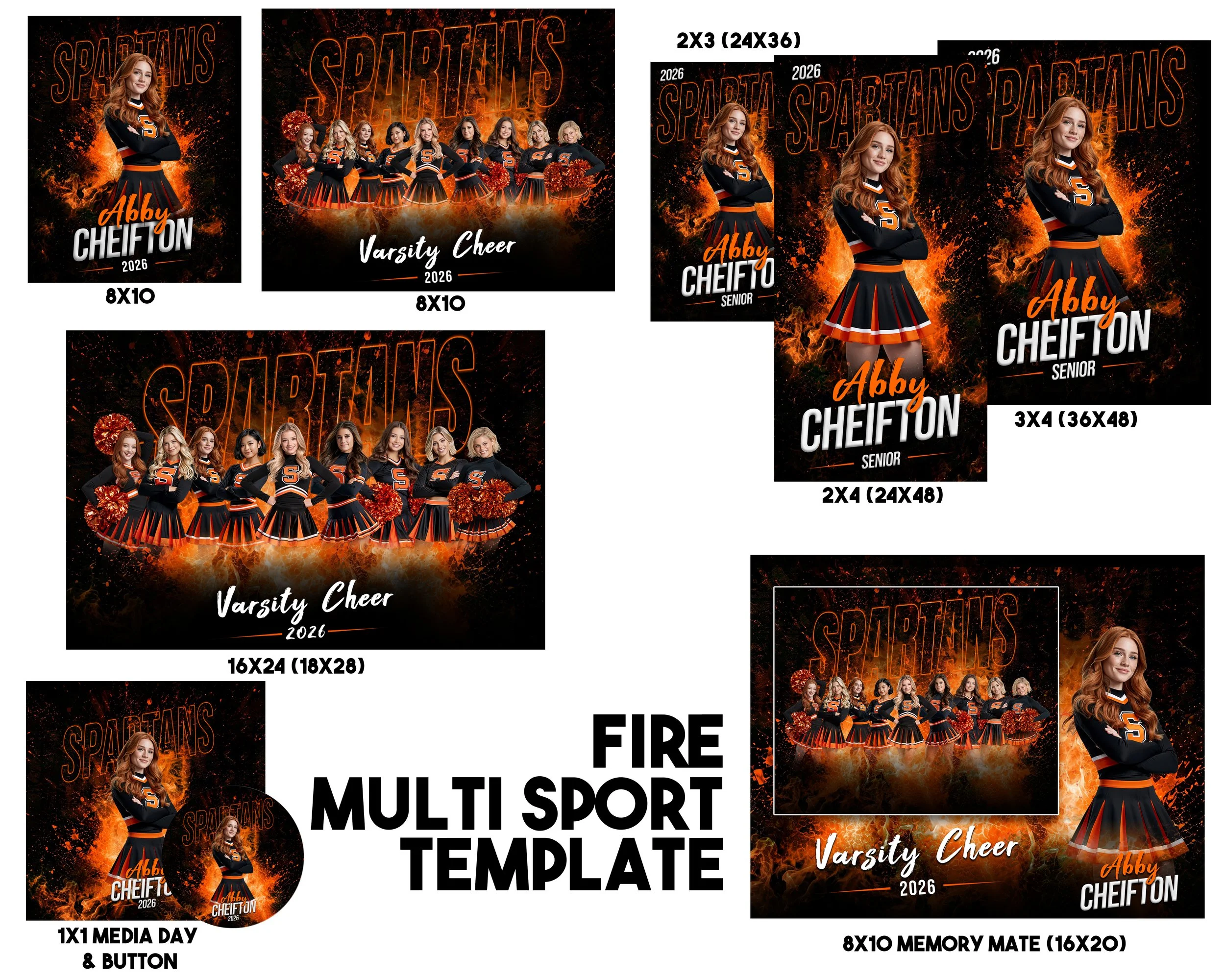 FIRE MULTI SPORT TEMPLATE
