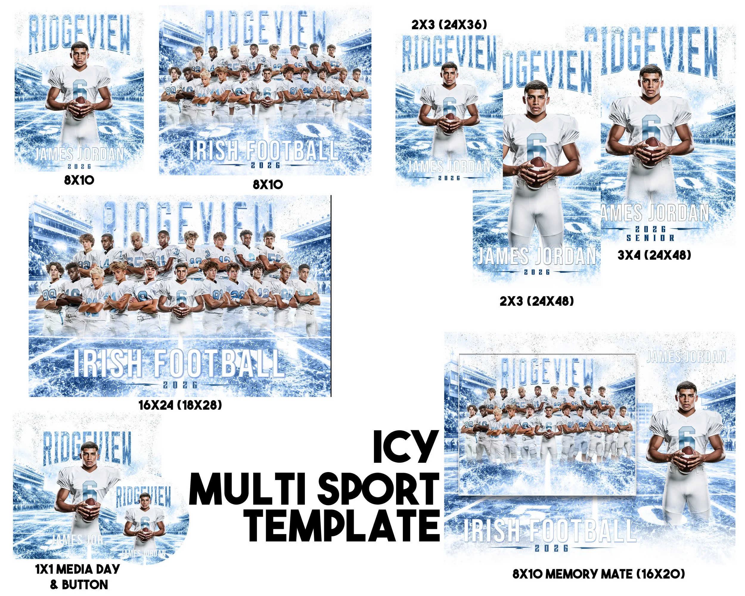 ICY MULTI SPORT TEMPLATE
