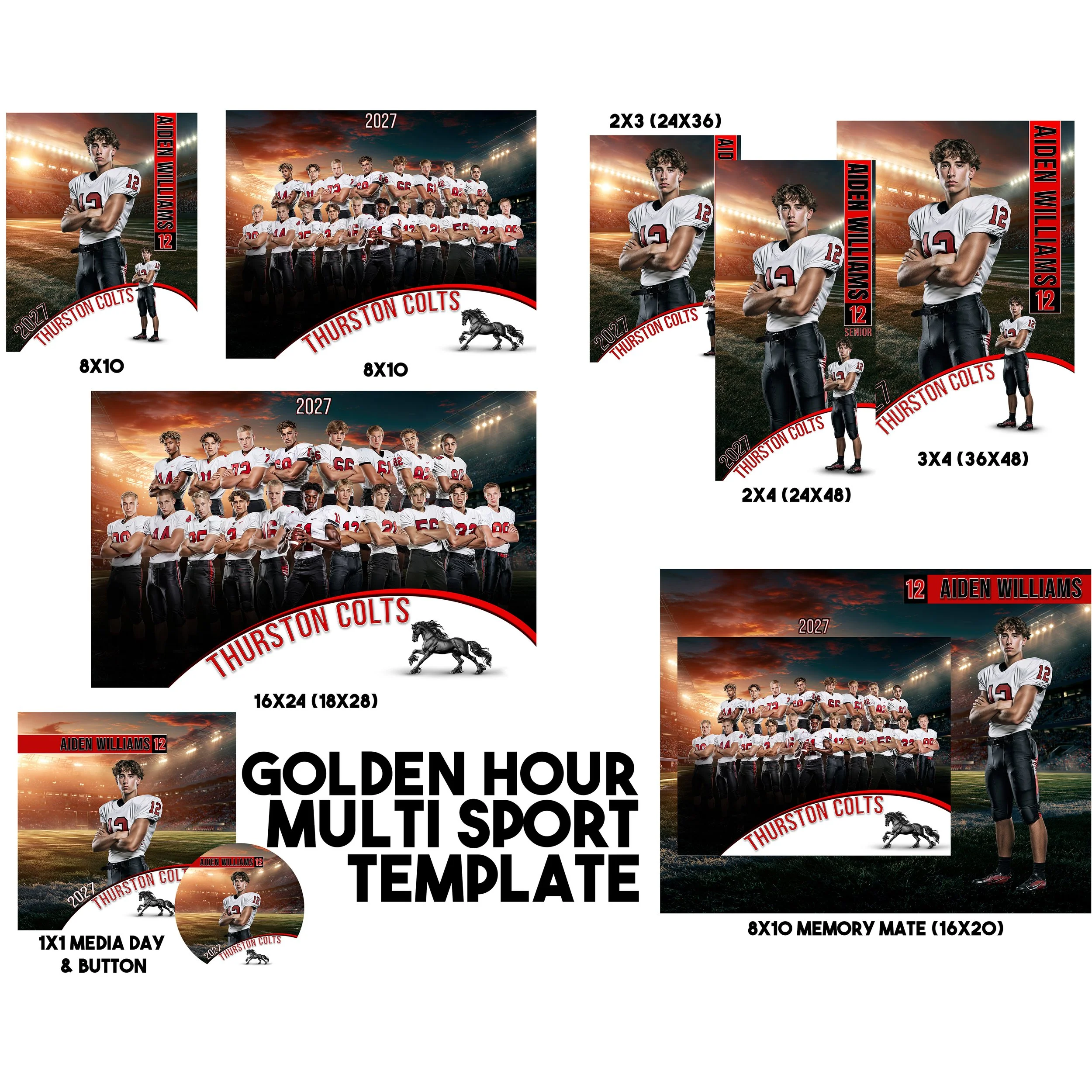 GOLDEN HOUR MULTI SPORT TEMPLATE