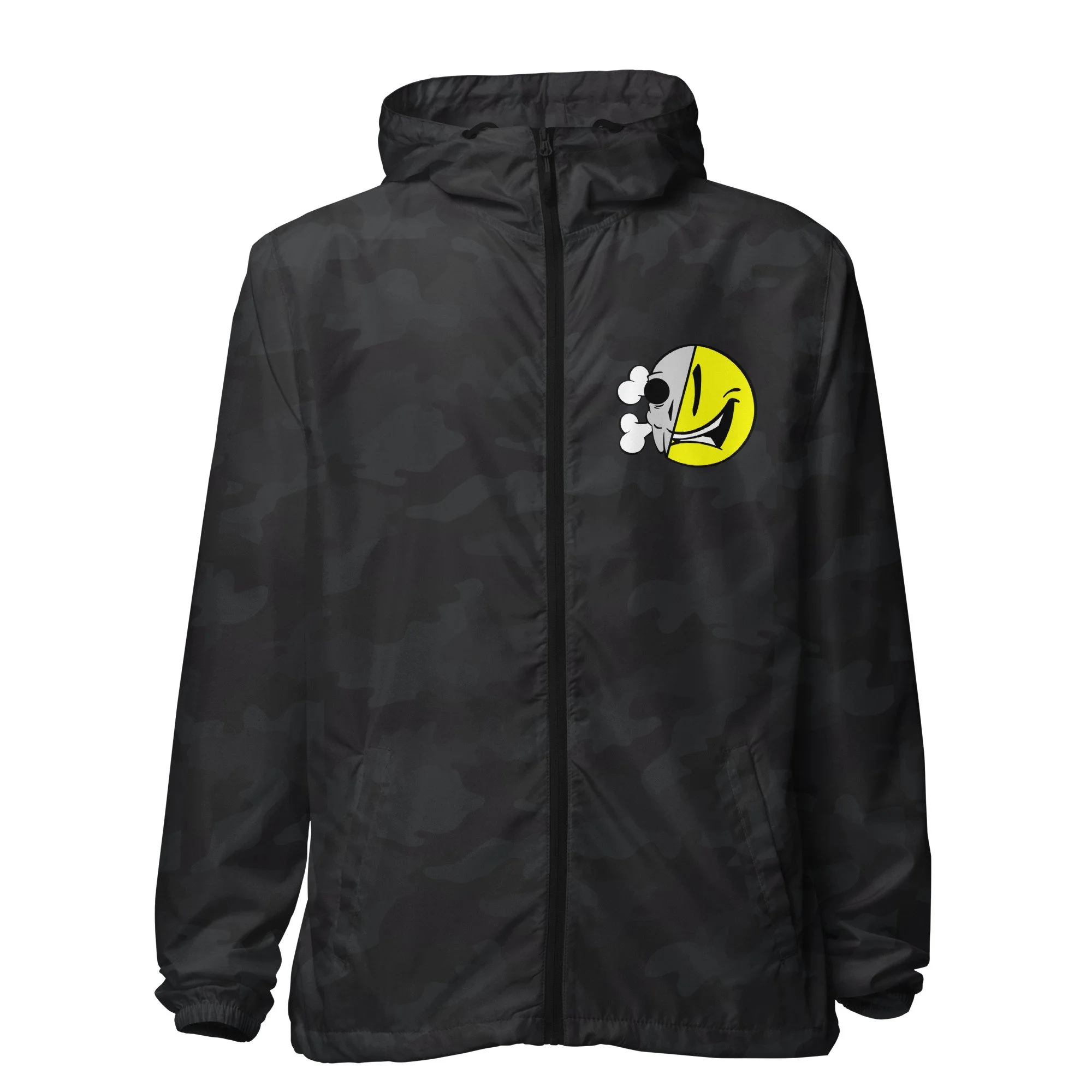 unisex-lightweight-zip-up-windbreaker-black-camo-front-6aaee7c50c49f.jpg