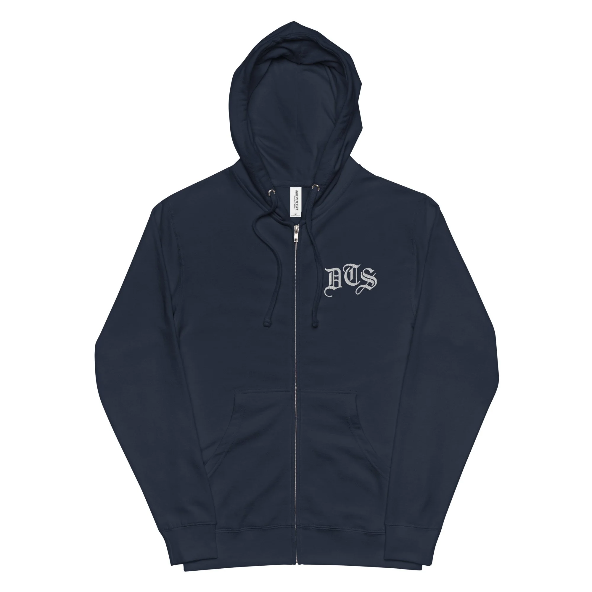 Unisex Fleece Zip-up Hoodie
