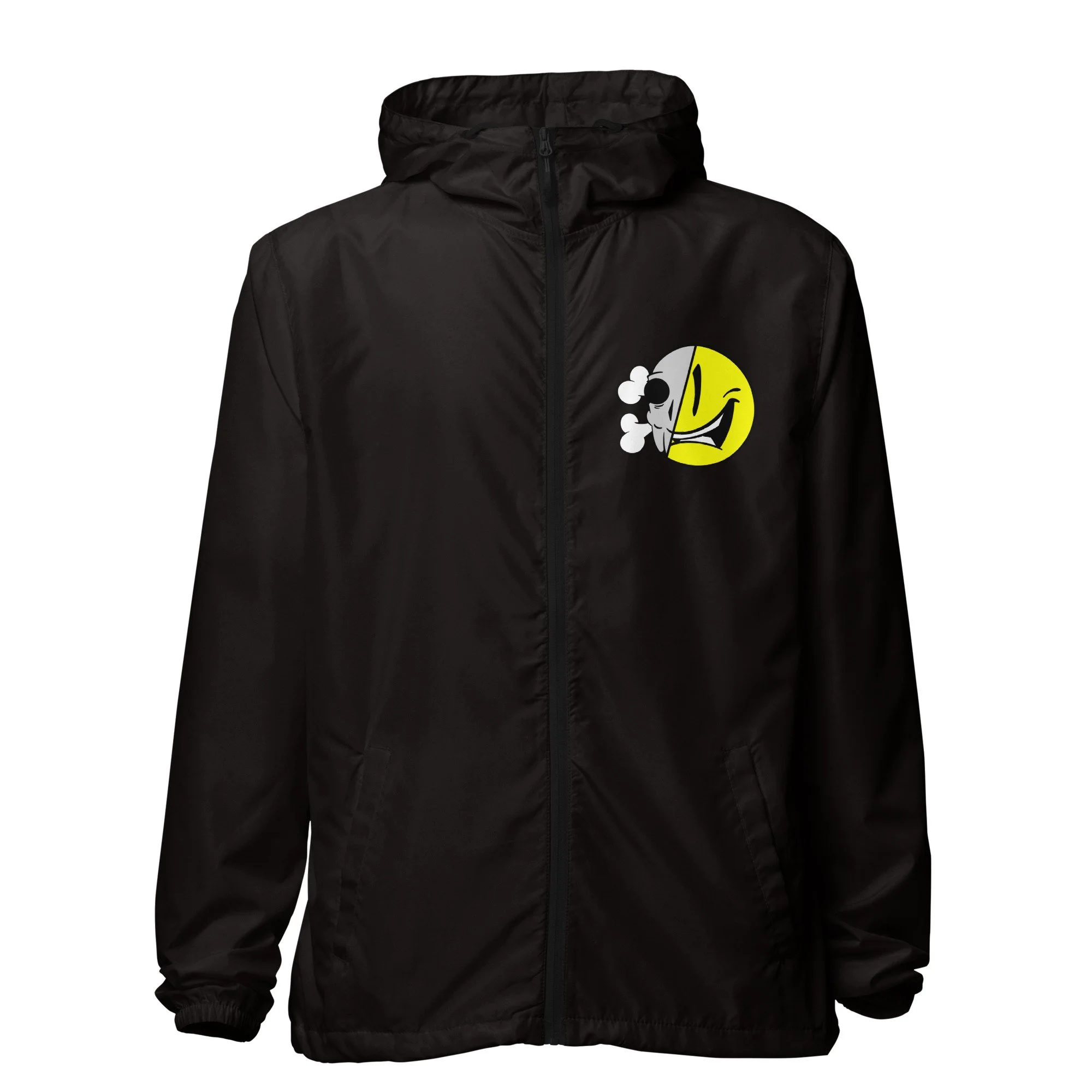 unisex-lightweight-zip-up-windbreaker-black-front-6aaee7c50c3a8.jpg
