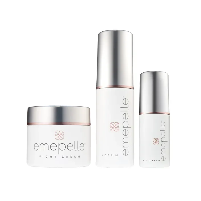 EMEPELLE. Skincare for Oestrogen Deficient Skin.