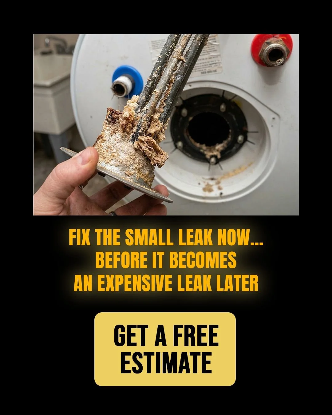 A simple tank flush can extend the life of your unit significantly!

For a free inspection and estimate, call or schedule online!

BOOK ONLINE HERE: https://online-booking.workiz.com/?ac=3a8cf6f5bc9a0461ffaa1edbbc3243fa89cb395d3c0ed636649d7cc6d548dab