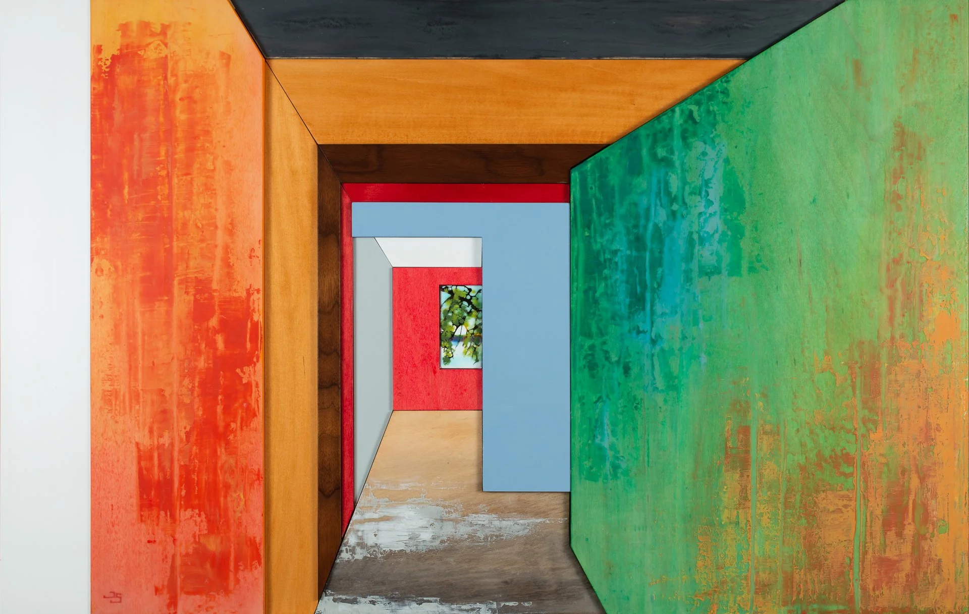 One Door Down  |  35 x 23