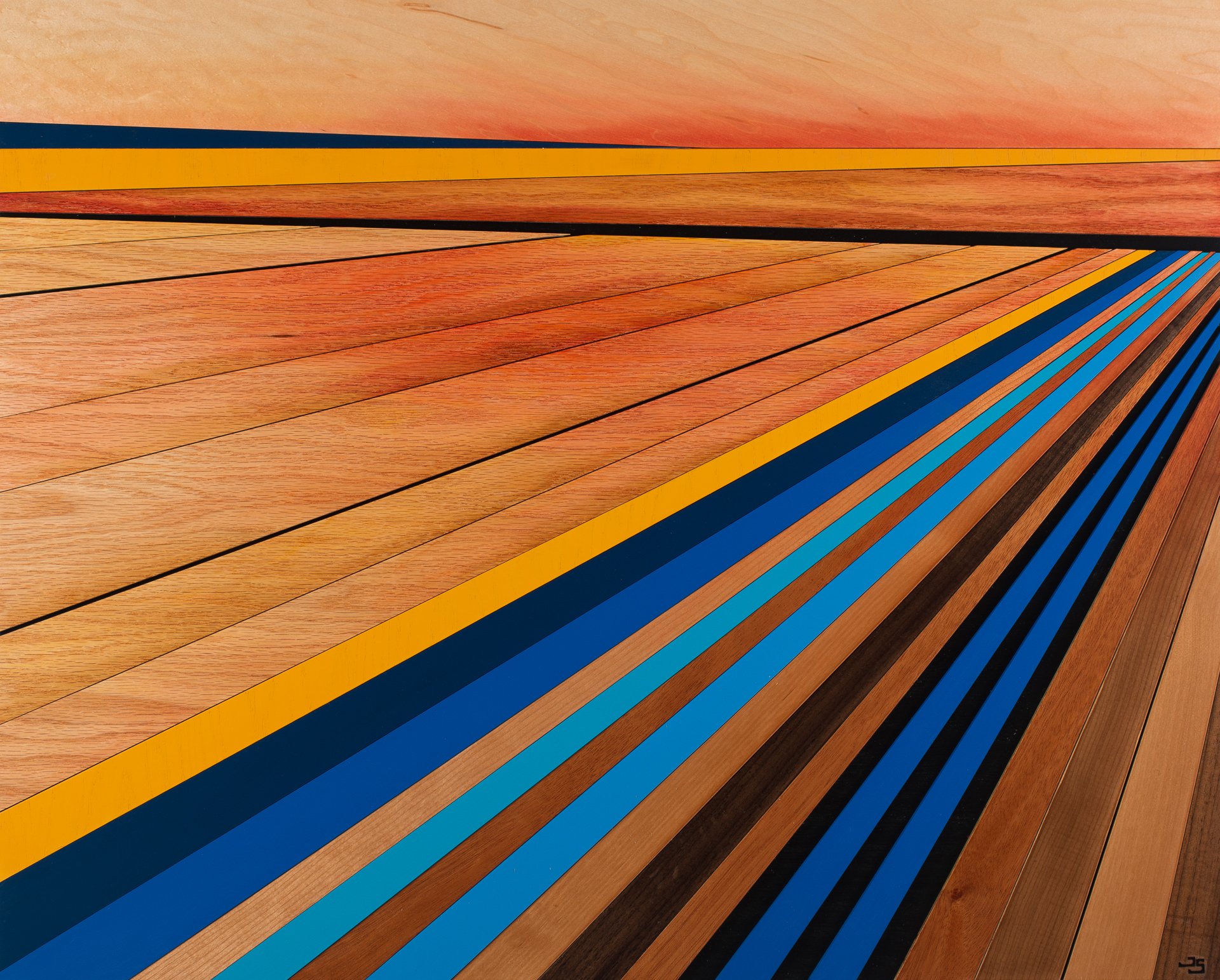 Exhausted Fields | 30 x 24