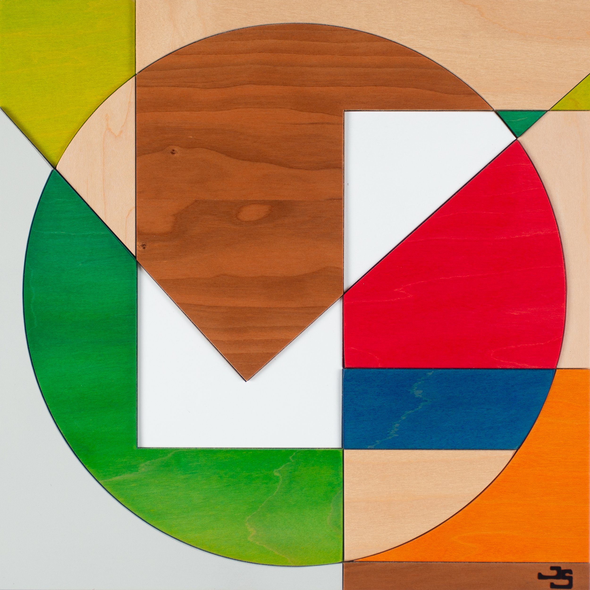 LOVE in Colorblock, 11 x 11, $250 available to order