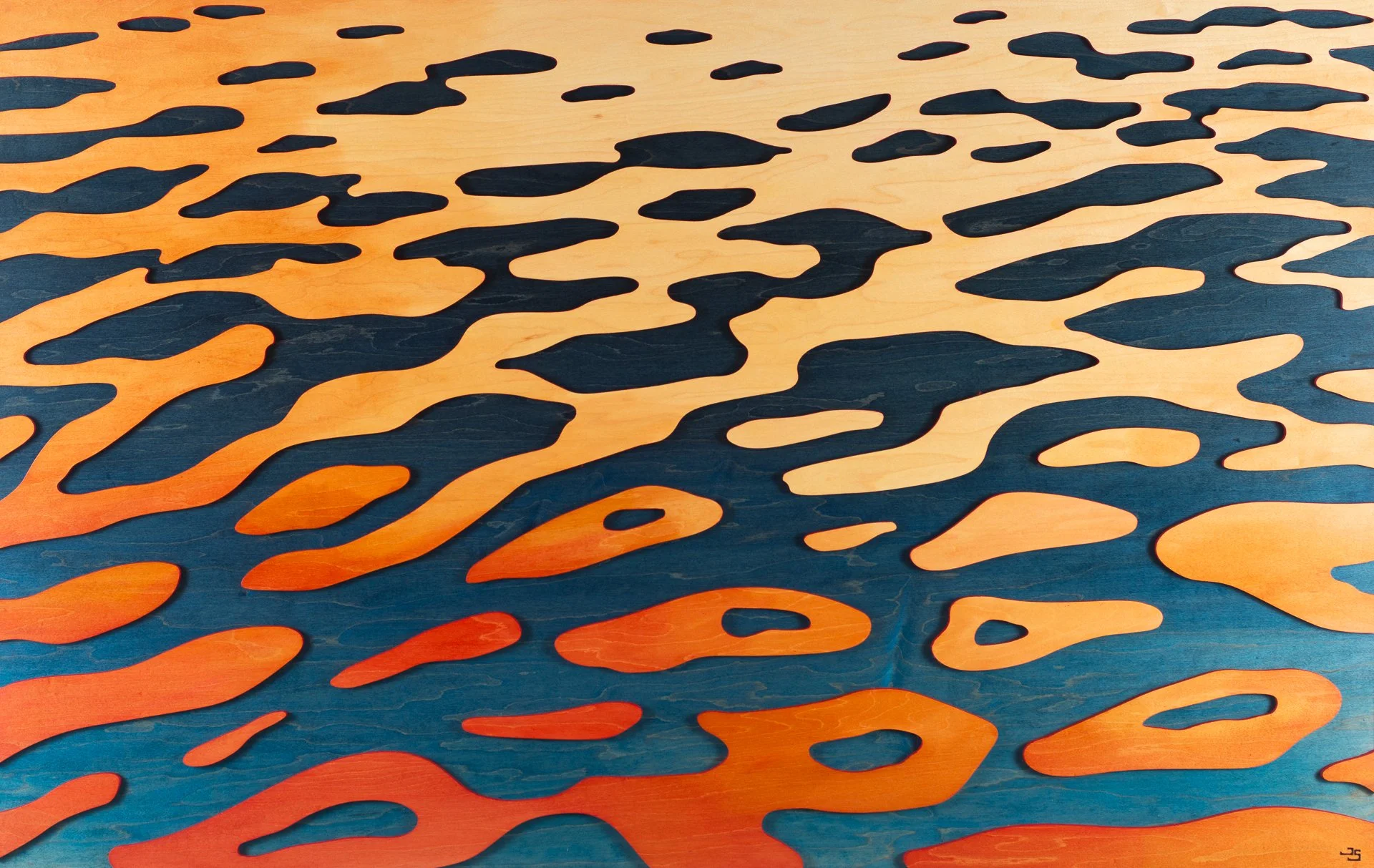 Undulation Abstract | 38 x 27