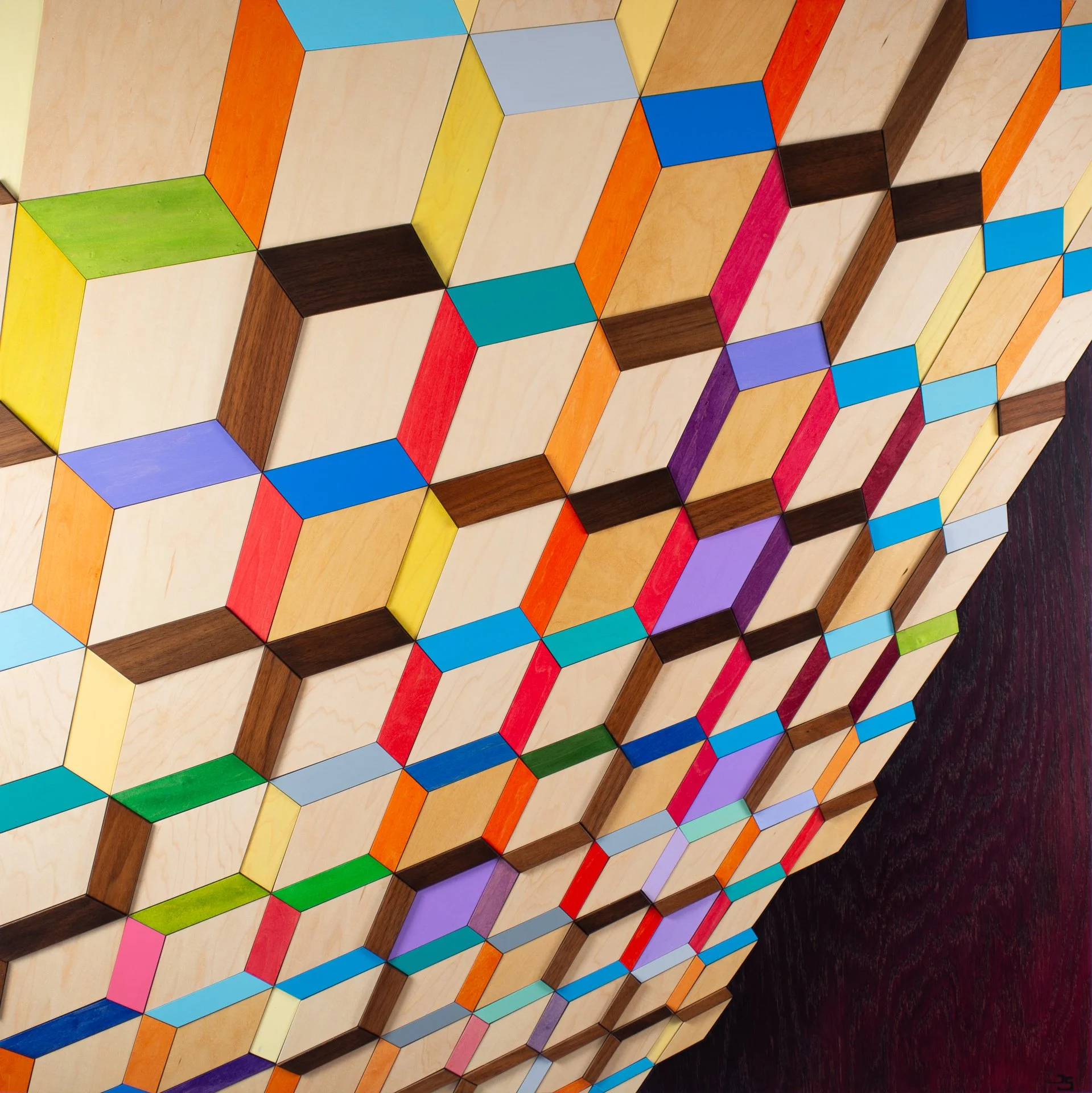 Falling Off | 36 x 36