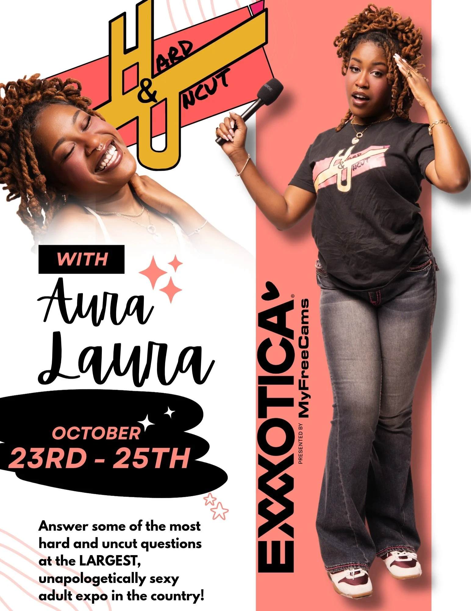 🔥 IT&rsquo;S OFFICIAL: HARD AND UNCUT IS HEADED TO EXXXOTICA EDISON, NJ! 🔥

📅 OCTOBER 23-25 📍 EDISON, NJ 

We&rsquo;ll be on the floor and at the events, covering EXXXOTICA all three days: the energy, the stars, the creators, the moments you won&