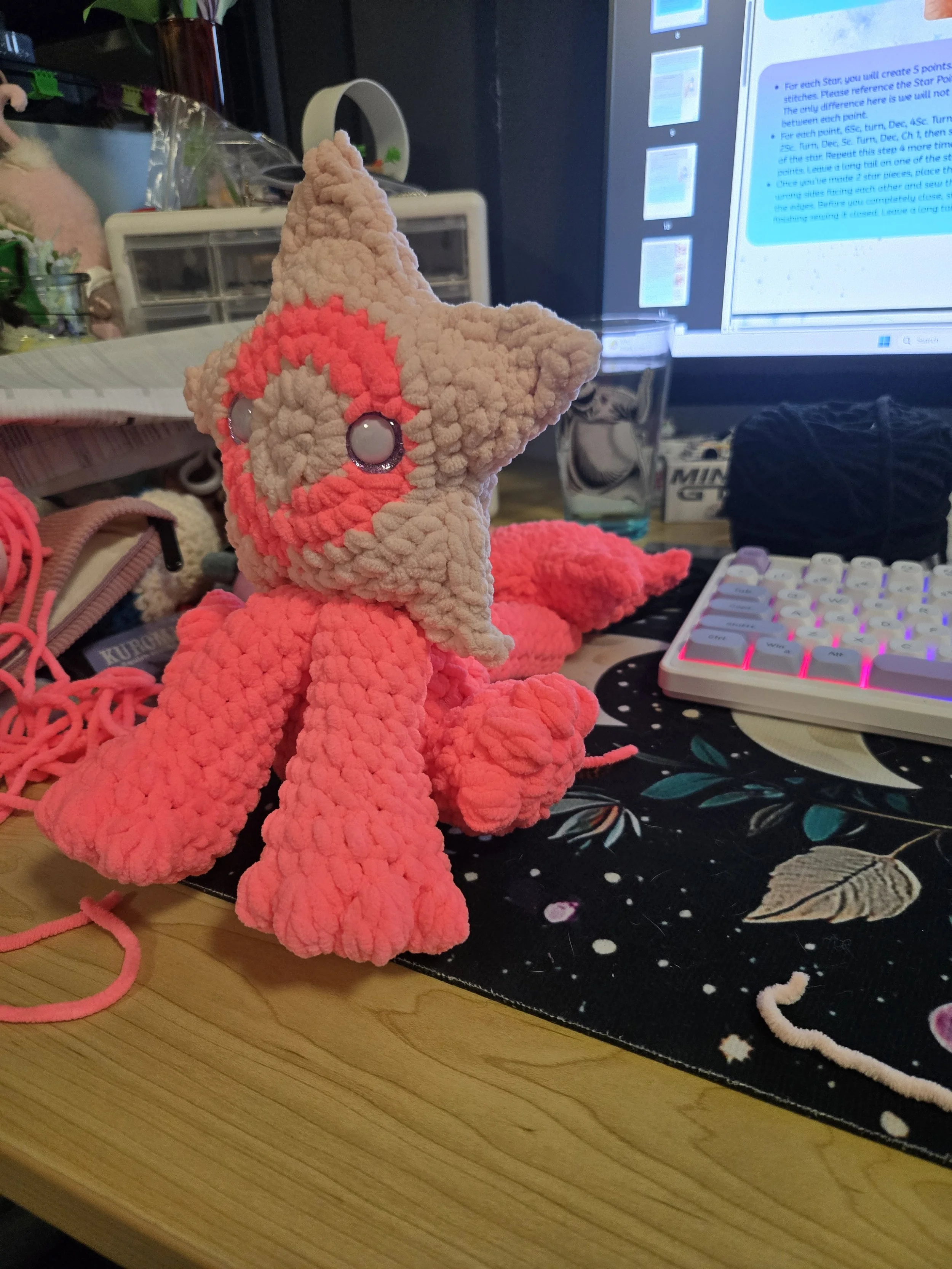 Crochet Baby Wishing Star
