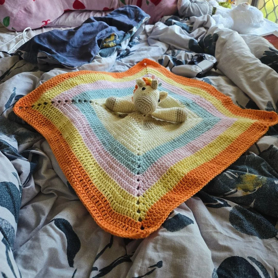 Crochet Unicorn Raffy