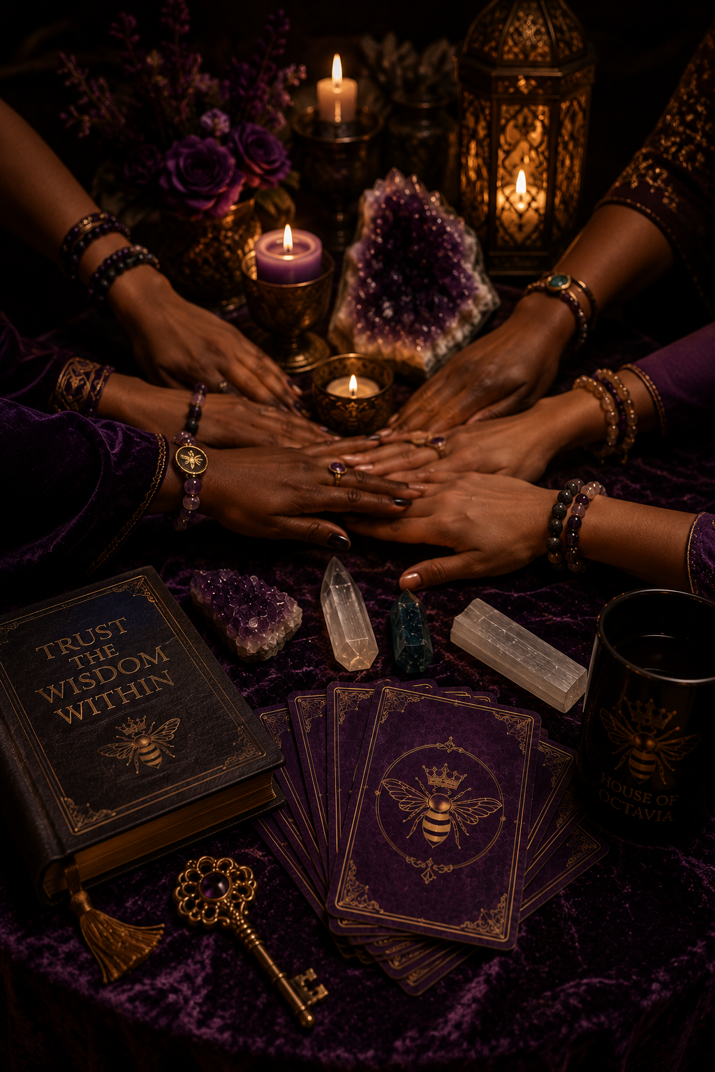 Community, wisdom, skool, oracle, divine feminine