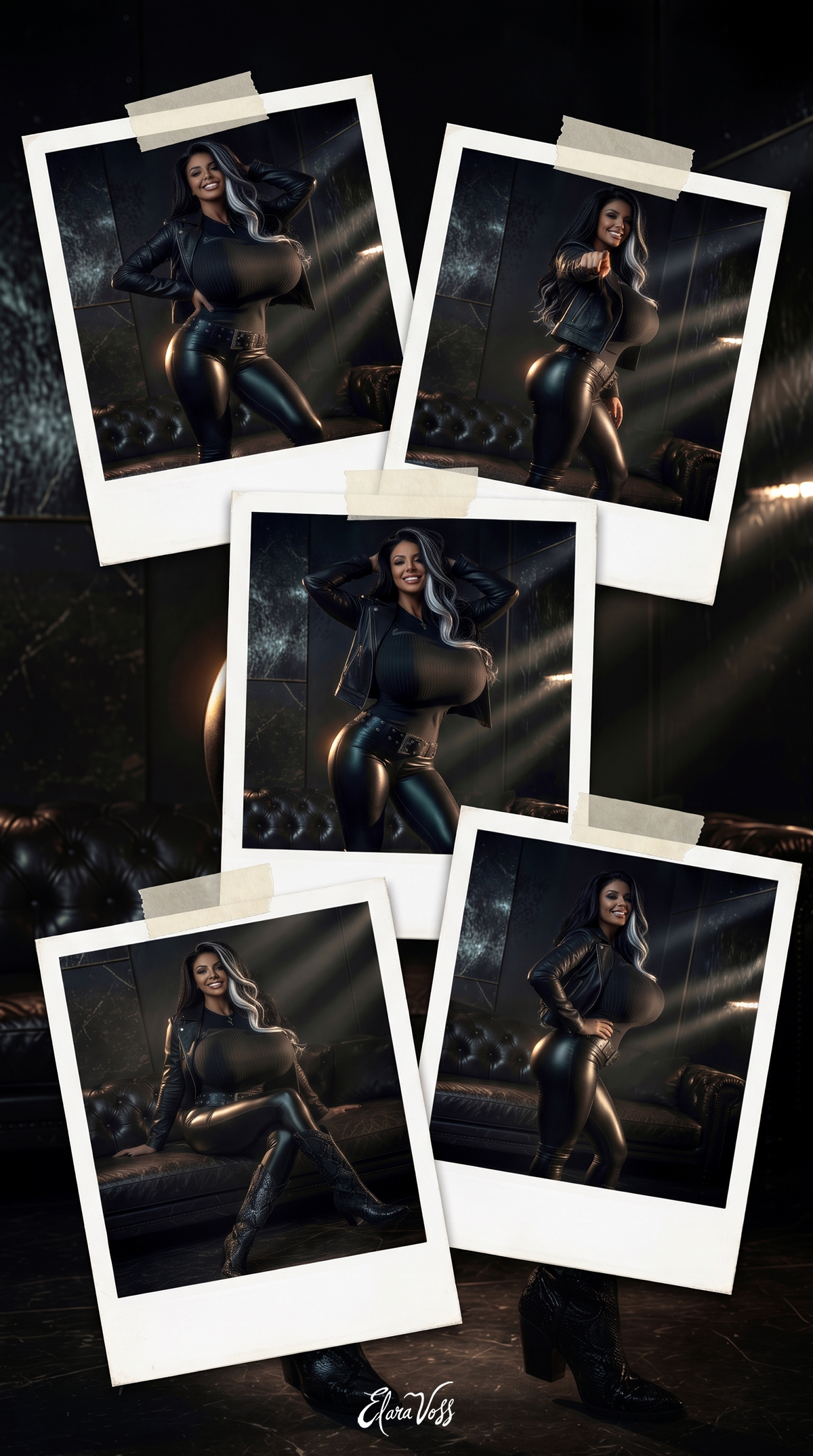Elara Voss - Phone Wallpapers Vol. 1