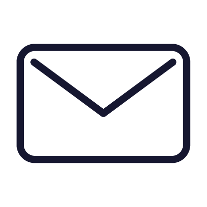 Icon of an envelope representing email or messaging with Paylio.