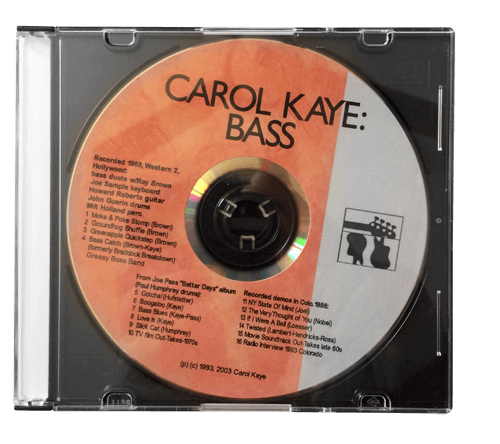 Carol Kaye: Bass CD