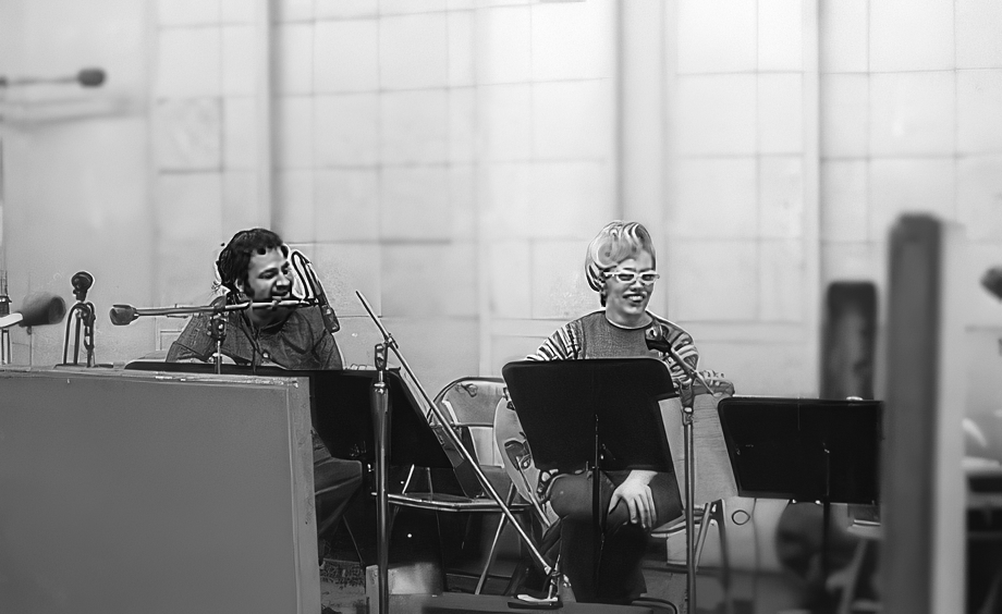 David Cohen and Carol, mid-60s
Gold Star Studios