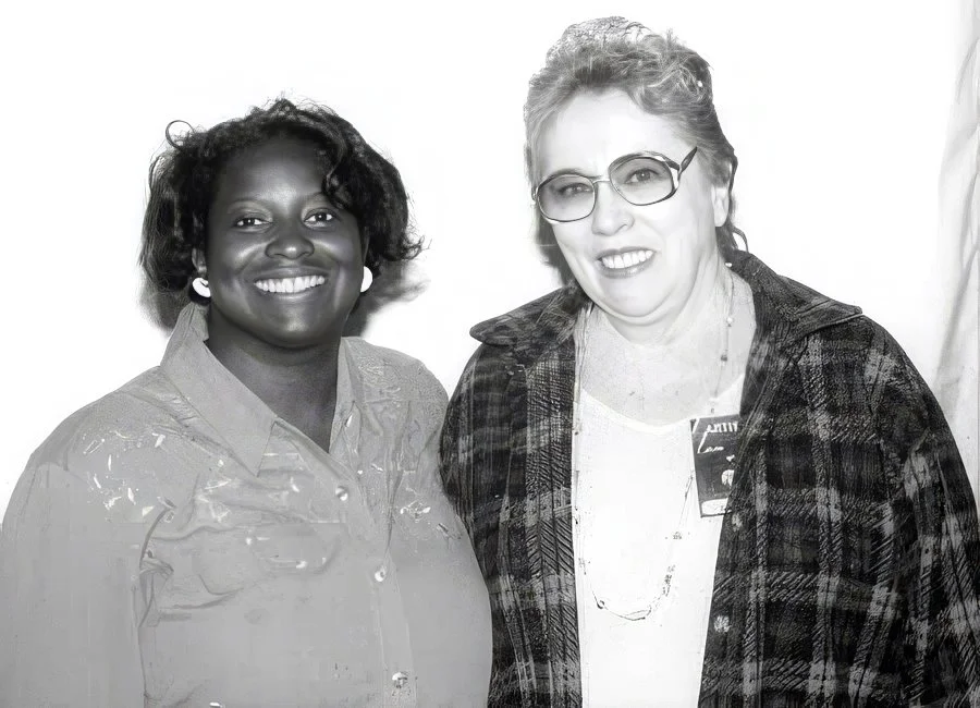 Carol with Cheryl Keyes
Cheryl is the UCLA Educator “Women in Jazz”