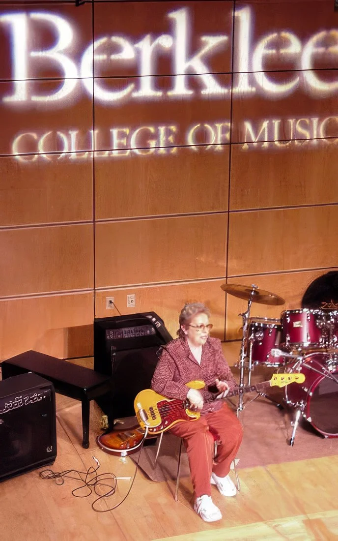Berklee College, Boston 2000 seminar
Photo by Debby Hastings