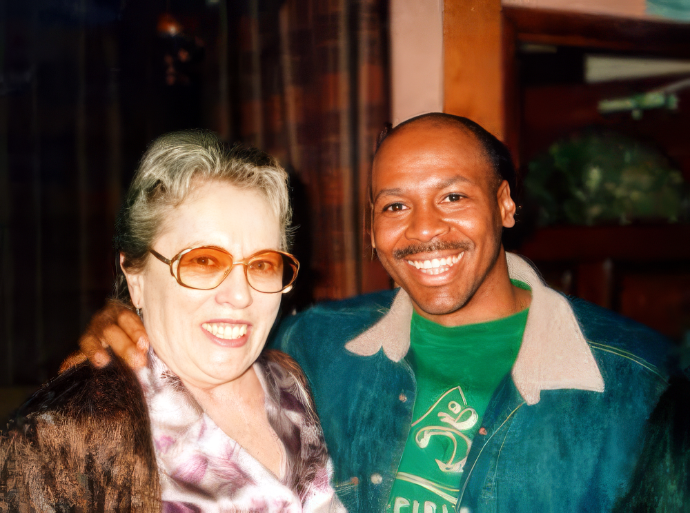 CK and Kevin Eubanks
Kevin is The Tonight Show music director/guitarist.
This photo from June, 1999