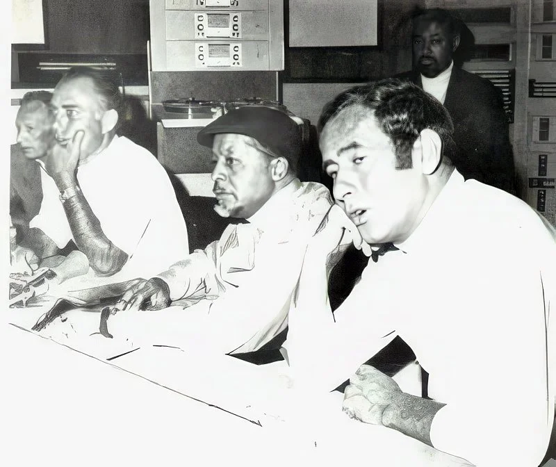 Dec. 1968
Joey Bishop, Ernie Freeman, Chuck Britz, Don Blake