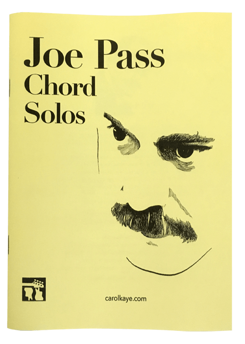 Joe Pass Chord Solos Book