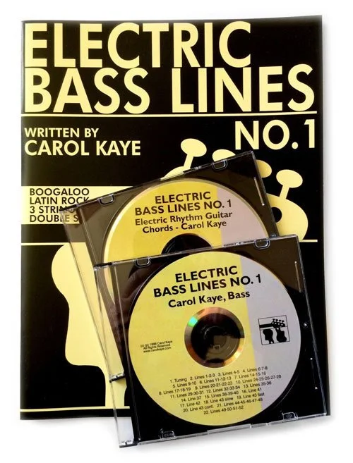 Electric Bass Lines No.1 Book