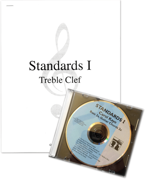 Standards I CD, Guitar & Treble-clef Charts for Lead Instr.