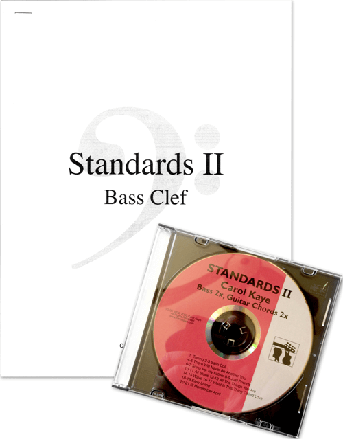Standards II CD & Charts – Bass