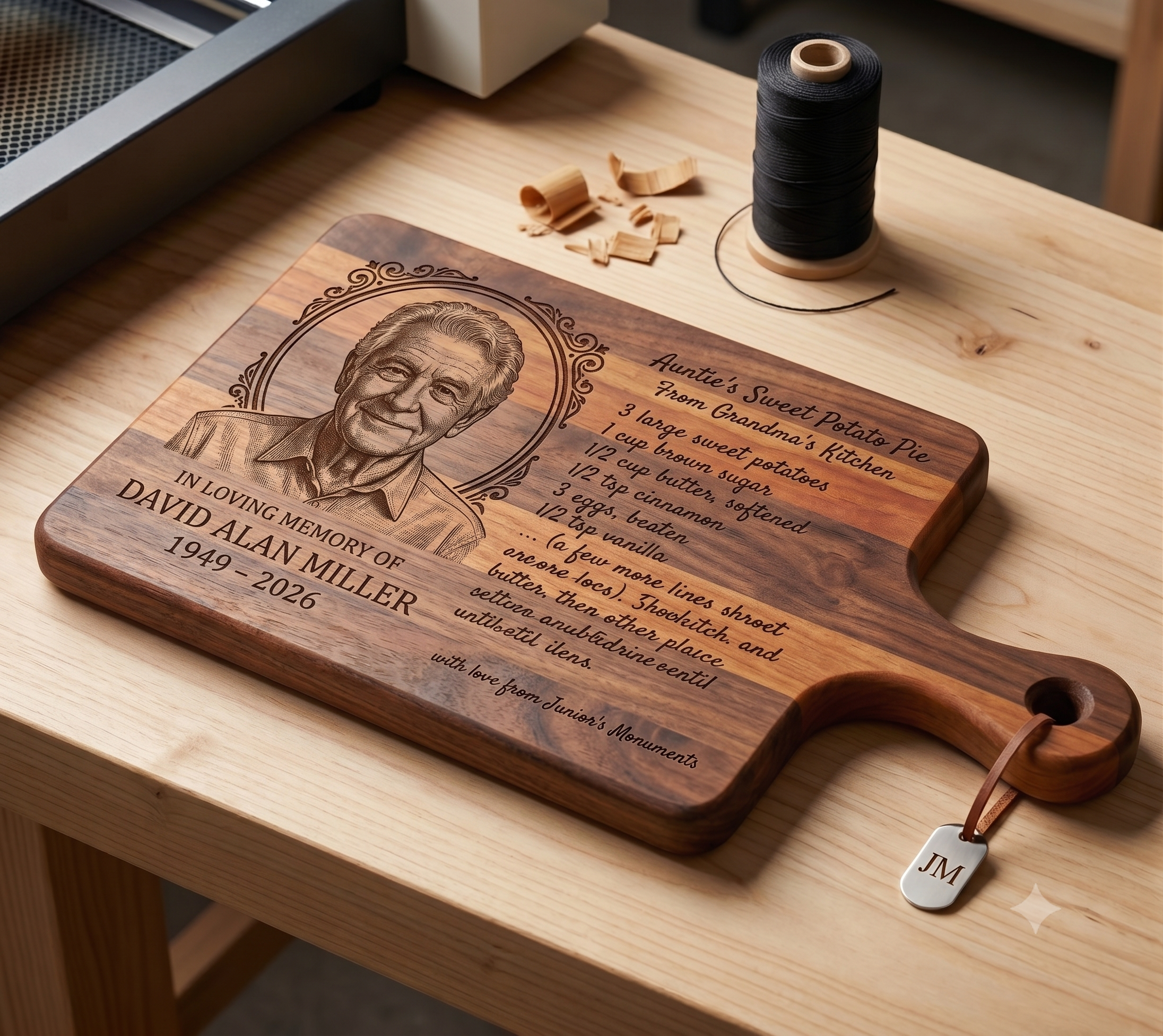 Personalized Wood & Metal Keepsake Plaques