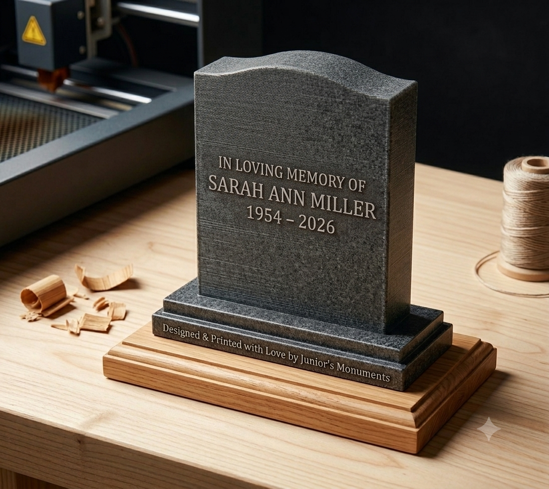 3D Printed Keepsakes & Mini Memorials