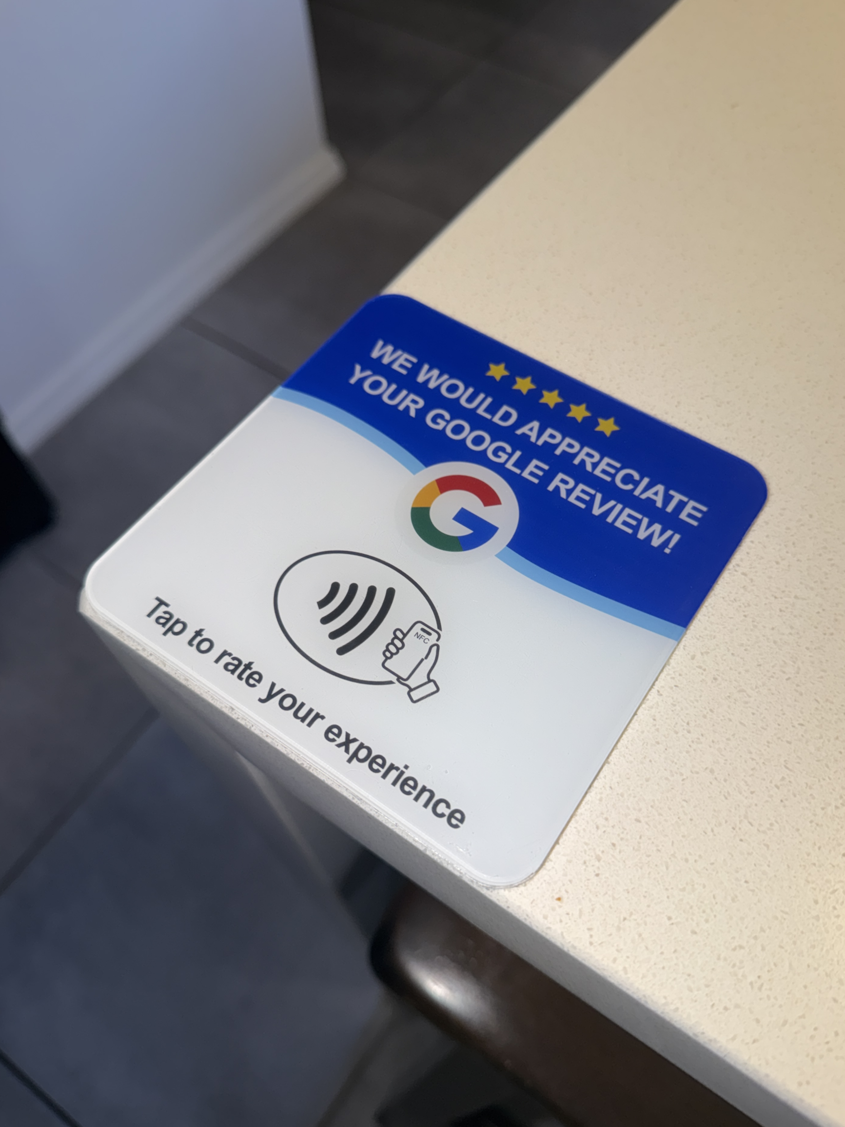 Large Review Card
