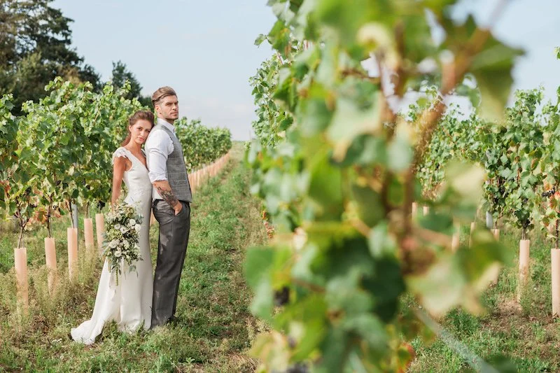 An Elegant Norfolk Vineyard Wedding