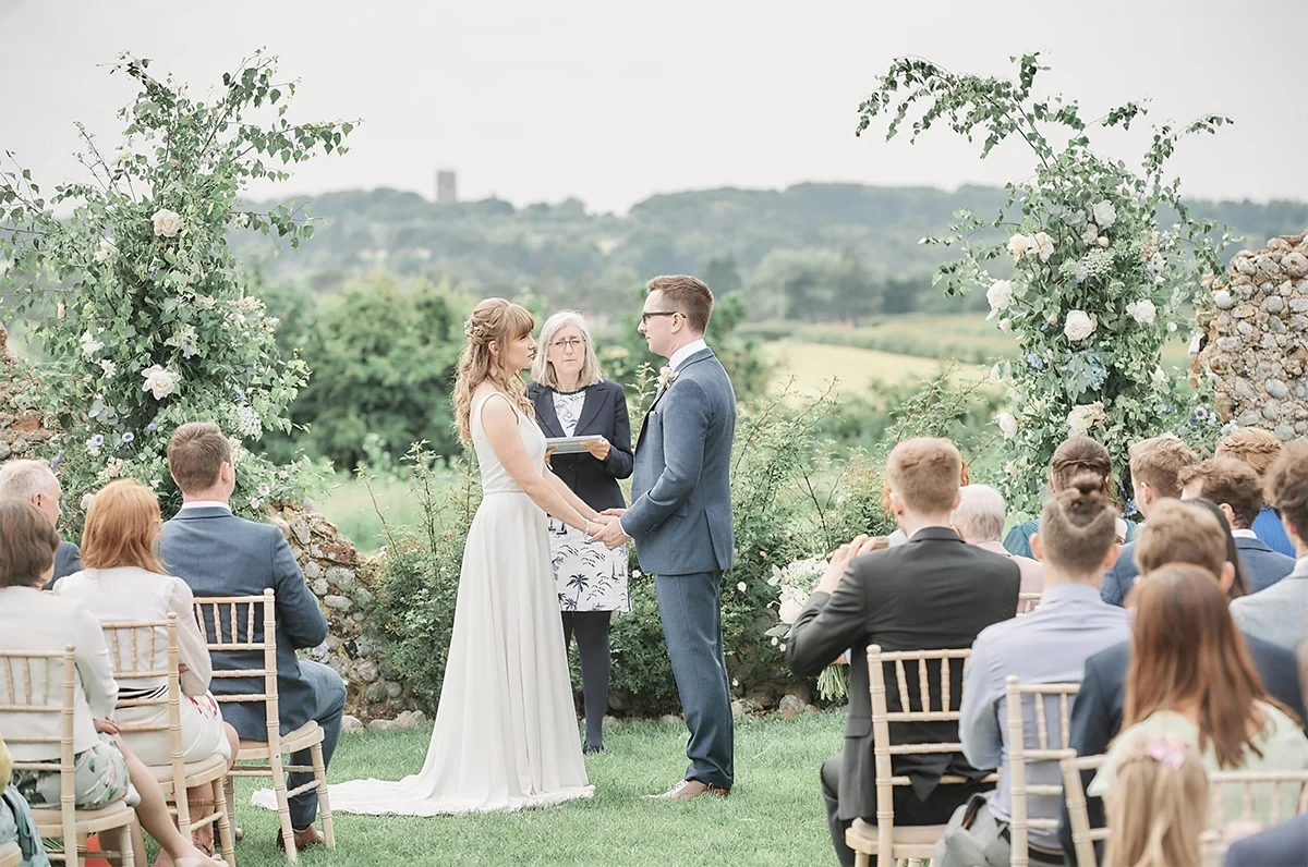 Midsummer Norfolk Wedding at Barn Drift, Cley