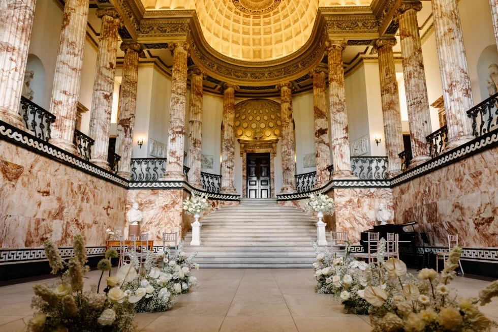 Elegant White Marquee Wedding at Holkham Hall