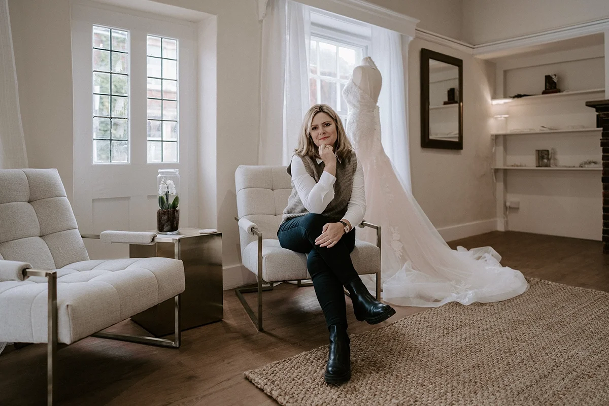 Portrait of wedding planner Emily Andrew