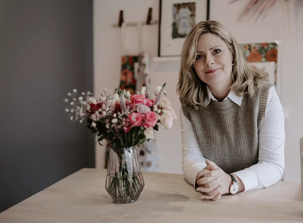 Portrait of wedding and event planner, Emily Andrew