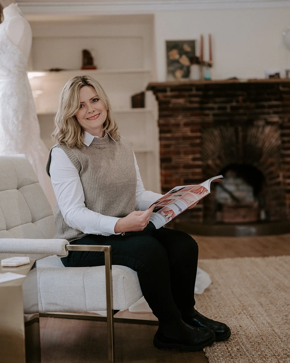 Portrait of wedding planner Emily Andrew