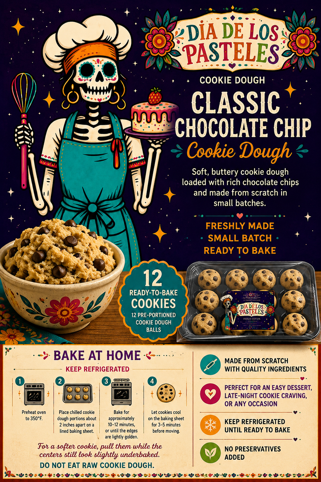 Classic Chocolate Chip Cookie Dough