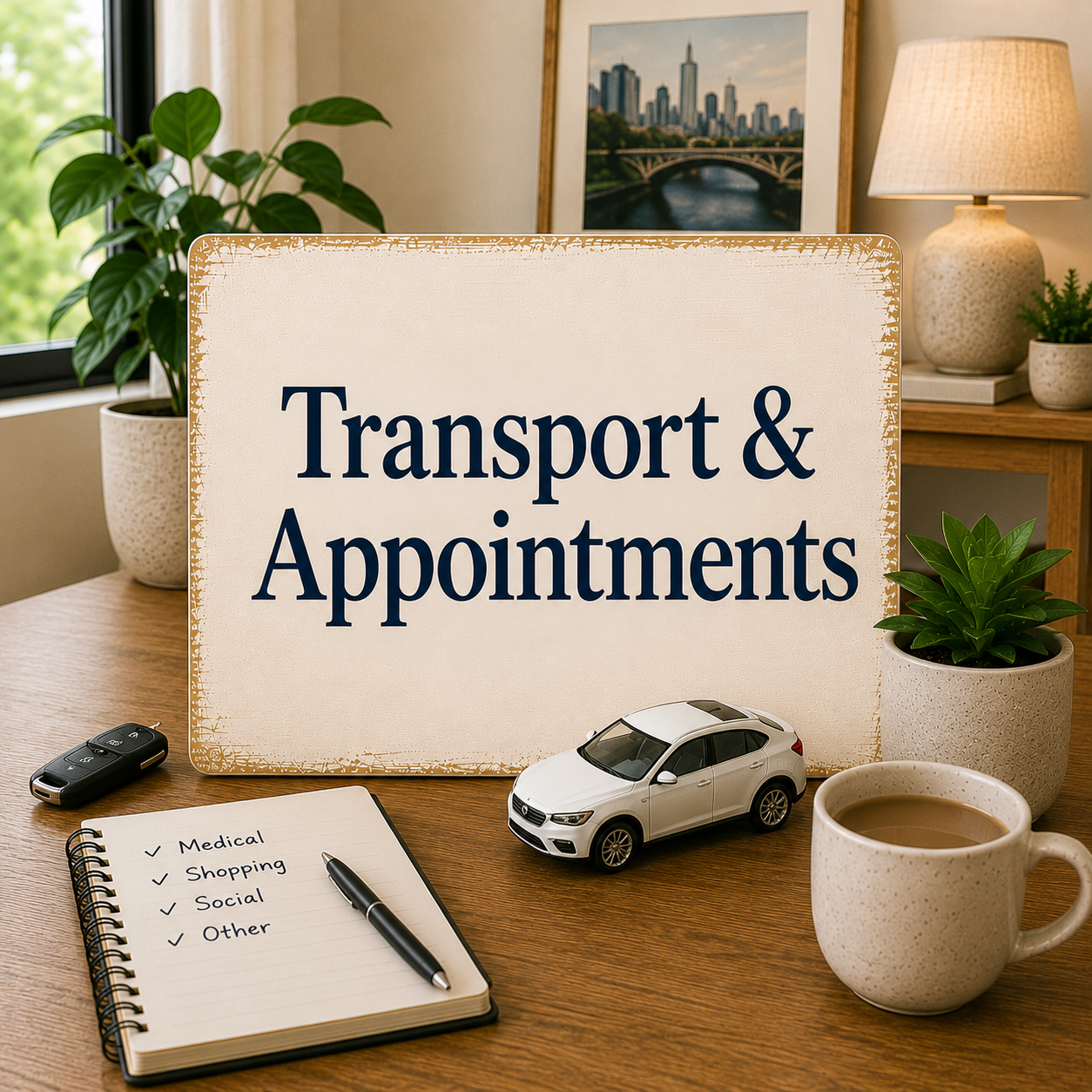 Get Melbourne Sorted transport and appointment support, helping Melburnians find reliable options for medical appointments, shopping, social outings, private drivers, community transport and other local travel needs.
