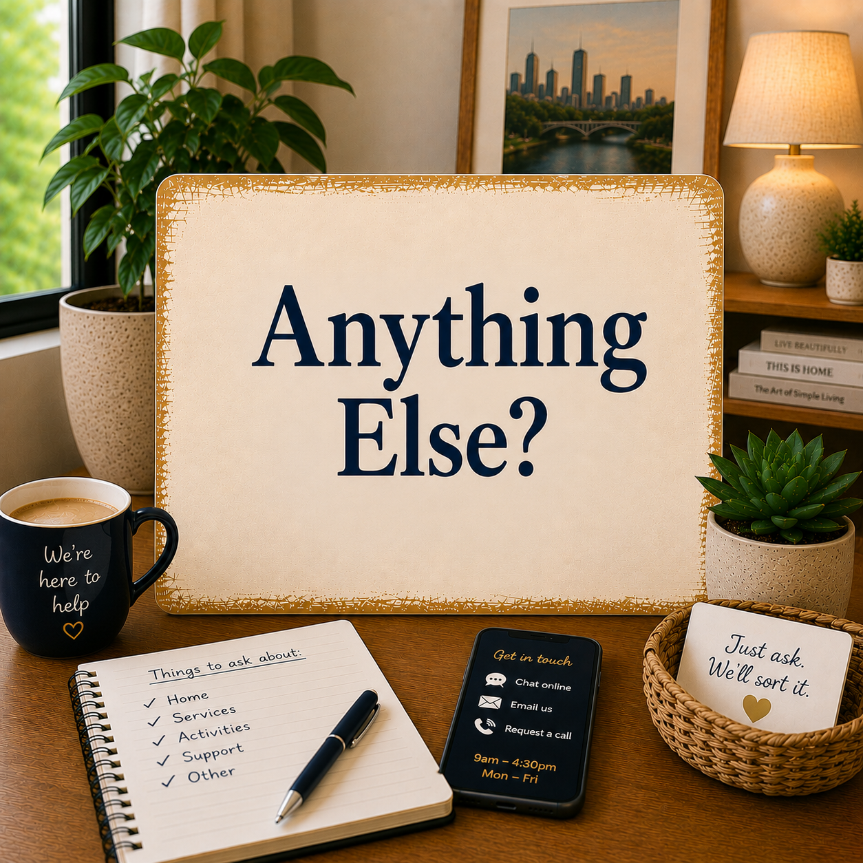 Get Melbourne Sorted Anything Else help, assisting Melburnians with practical everyday needs that may not fit into a standard category. Just ask and we’ll help find the right options.