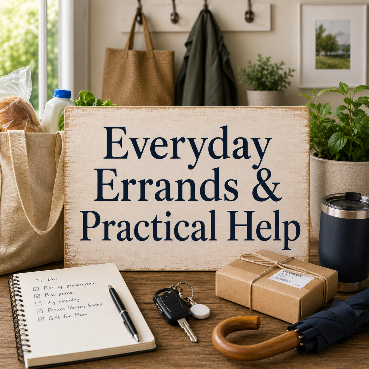 Everyday errand and practical help in Melbourne.