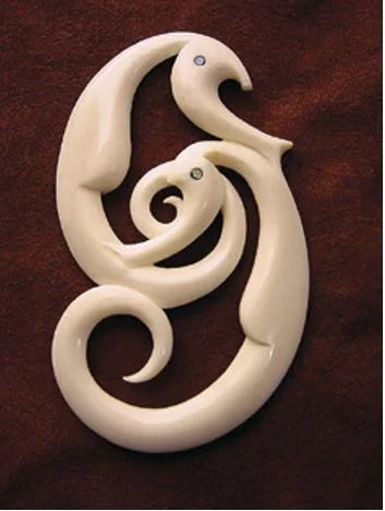 A pair of sea horses