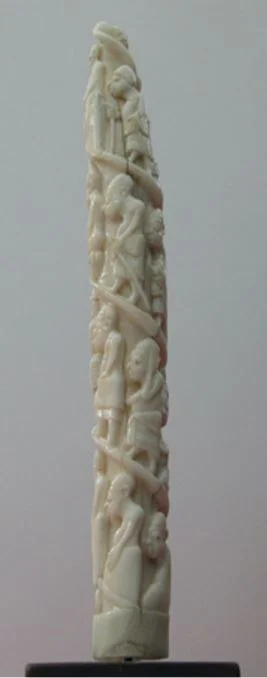 African carving from the Congo, 1870s