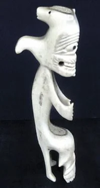 An Inuit tupilak figure from Greenland