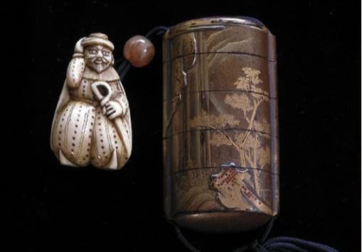 Nineteenth-century Japanese netsuke set, from the J. &amp; D. Glover collection