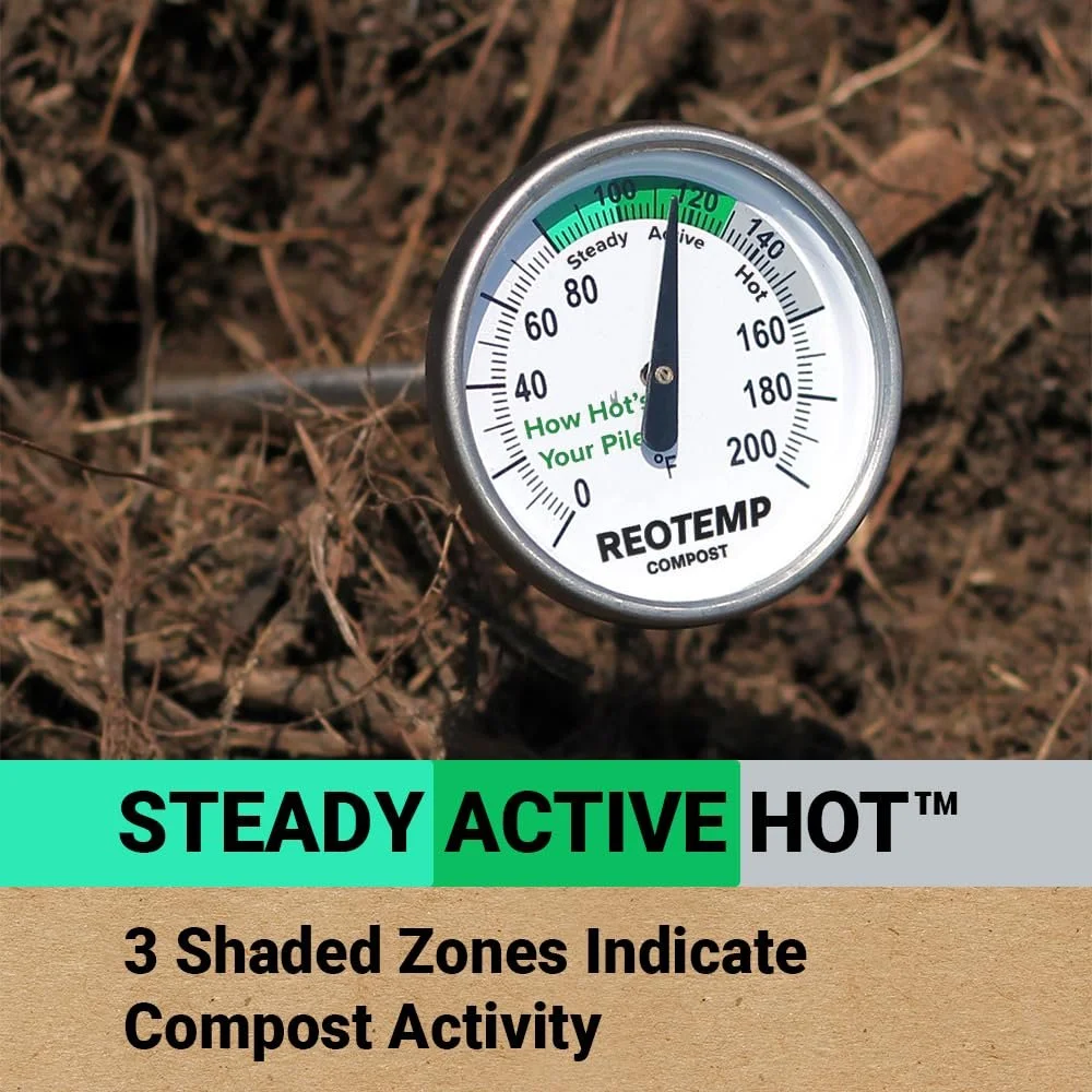 Take action at the right time to maintain your compost.