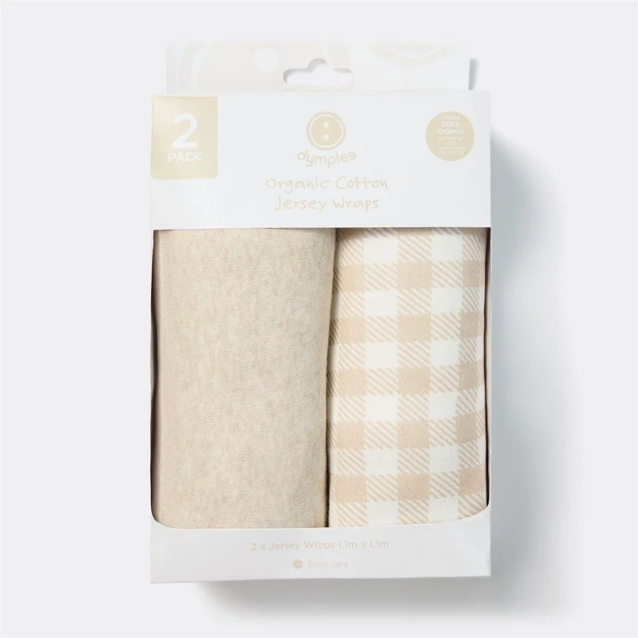 Dymples - Organic Cotton Jersey Wraps
